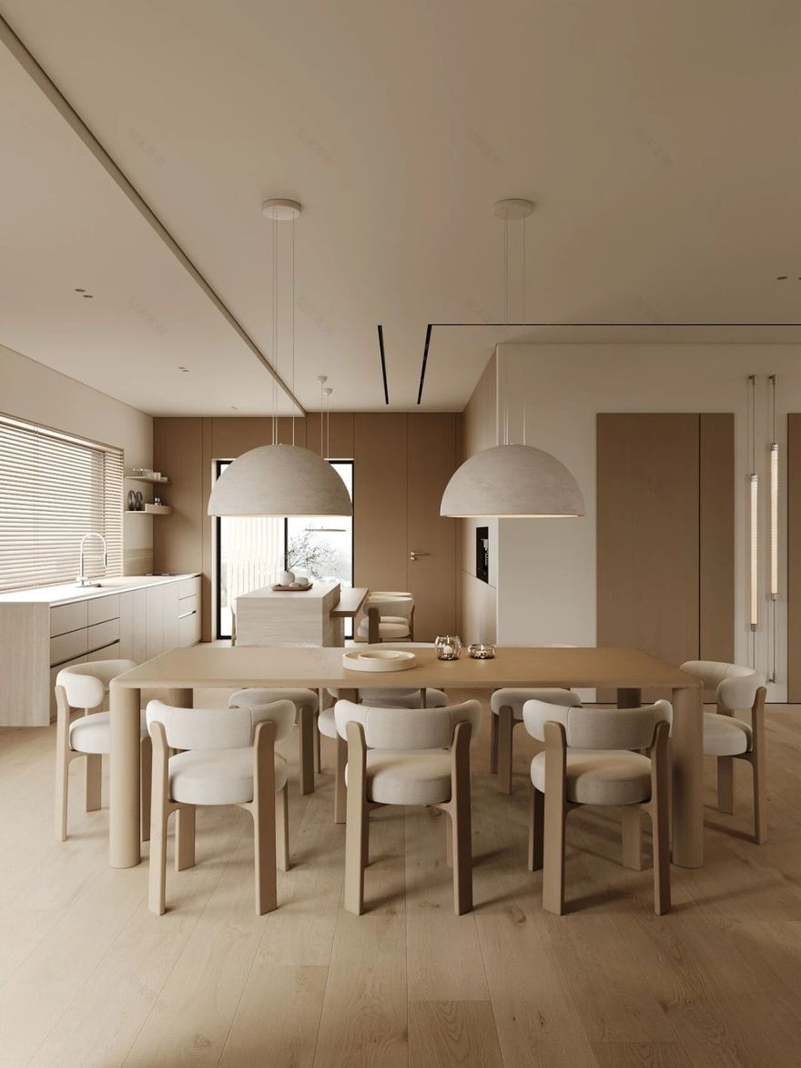 原木风别墅大宅设计,平静而奢华!-13