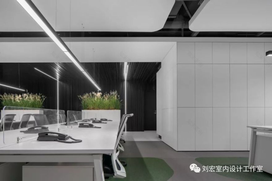 某药企集团办公室 | 极简光影艺术的空间诠释-13