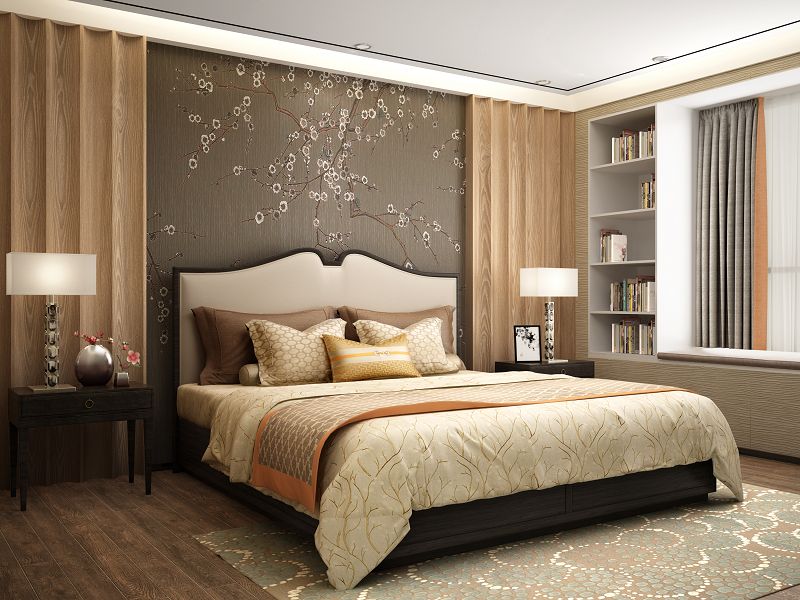 经典案例｜西经楼新中式三居室，书柜就要大-9