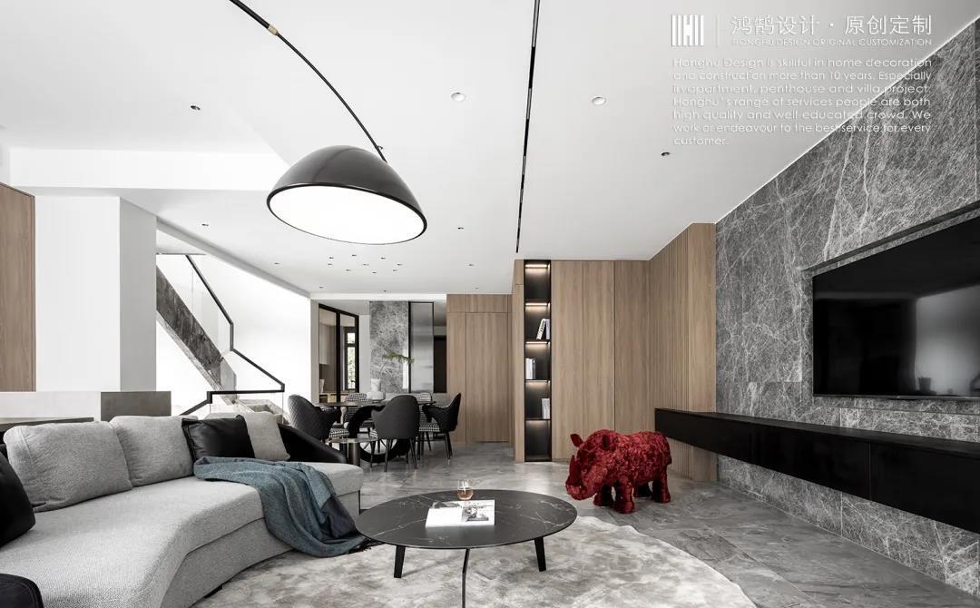 极简美学 · 350㎡底复空间的精致改造-22