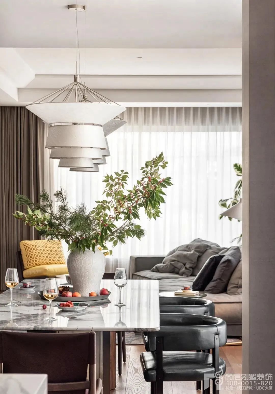 现代简约绿洲之家丨尚层别墅装饰-34