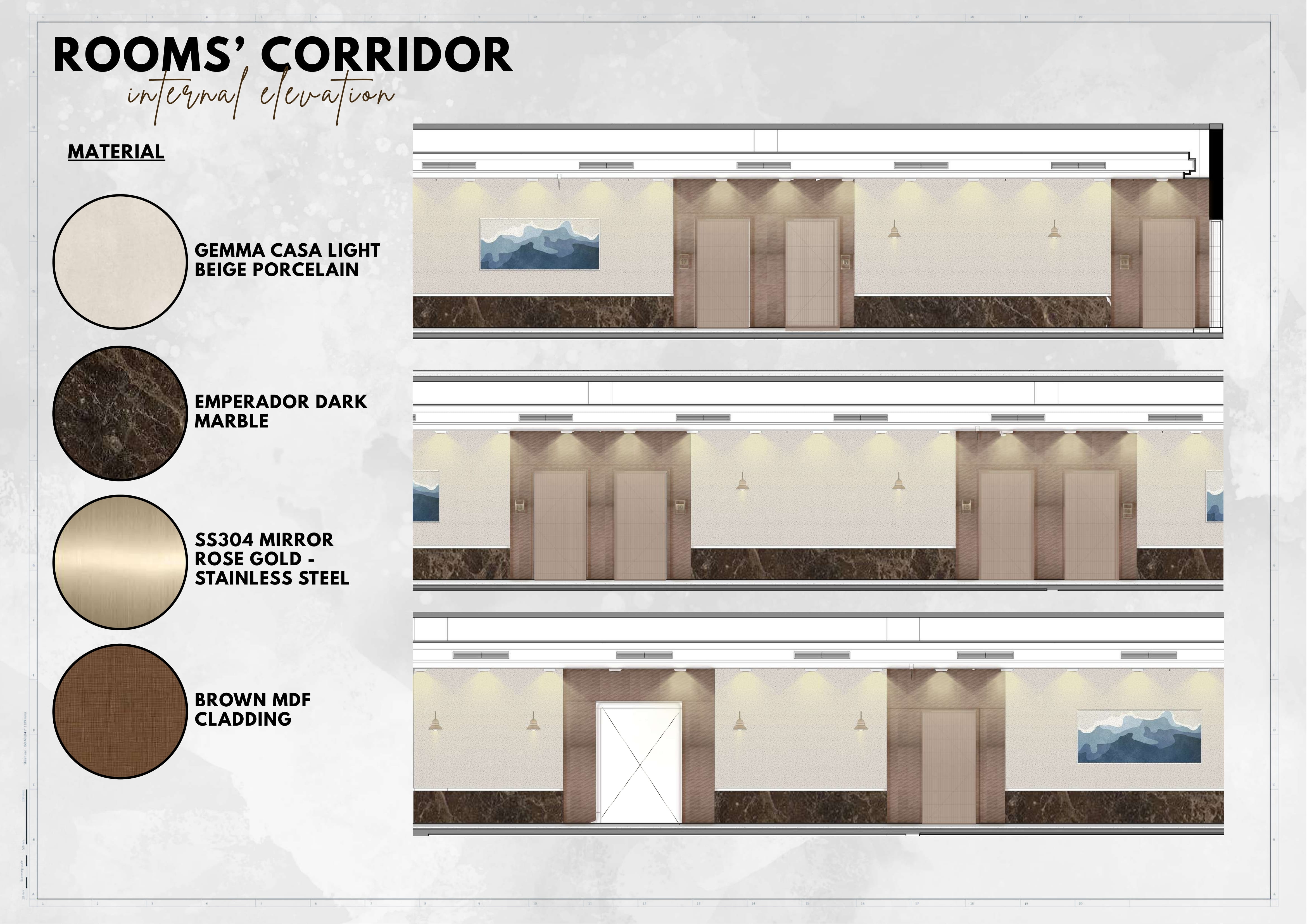 Blue Hotel | 3-Star Hotel Working Drawings-101