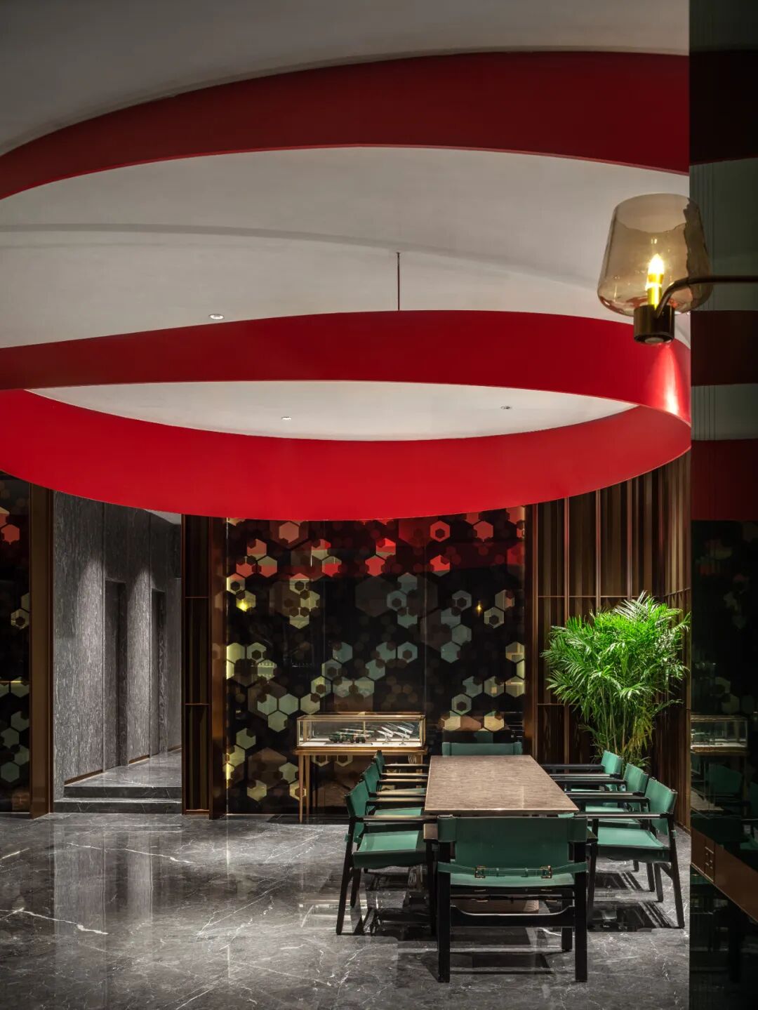 JDKJDesign｜北京·軍中綠花酒店：科技象徵美學與軍旅情懷的交融-30