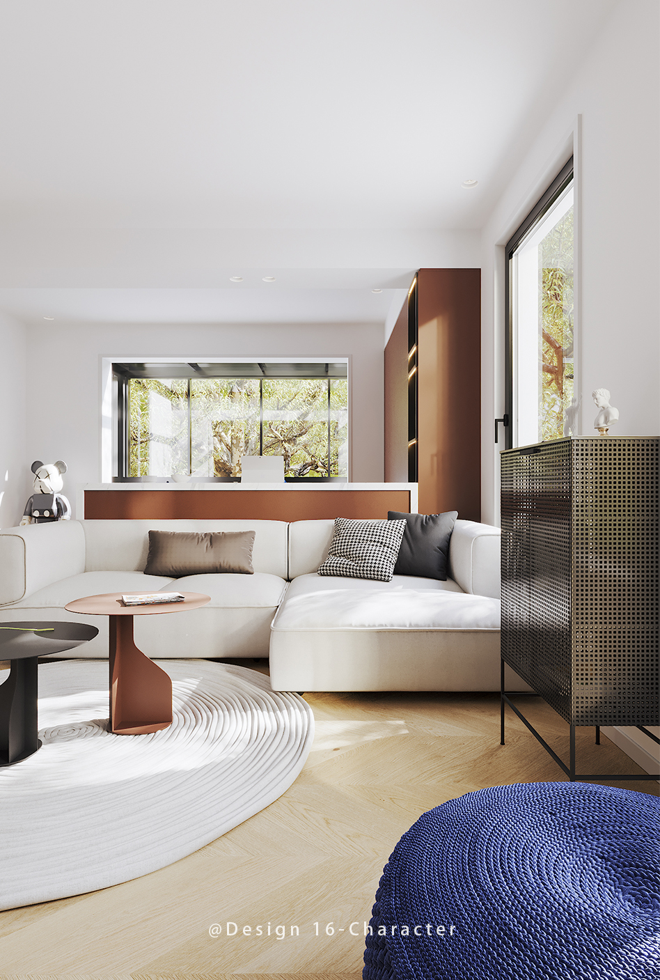 极简红白空间 | 少即是多，热烈与纯洁的碰撞-30