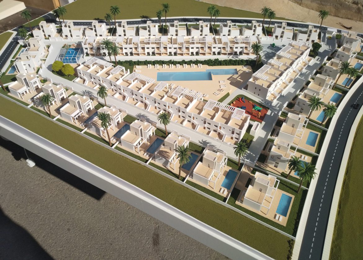 Benidorm城市规划建筑模型-4