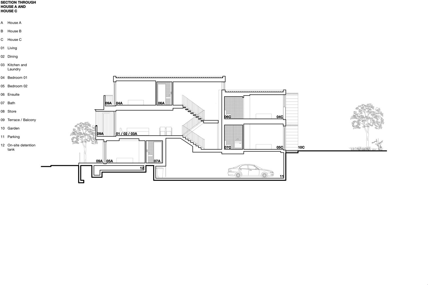 巧夺天工的巴尔曼联排住宅设计-99