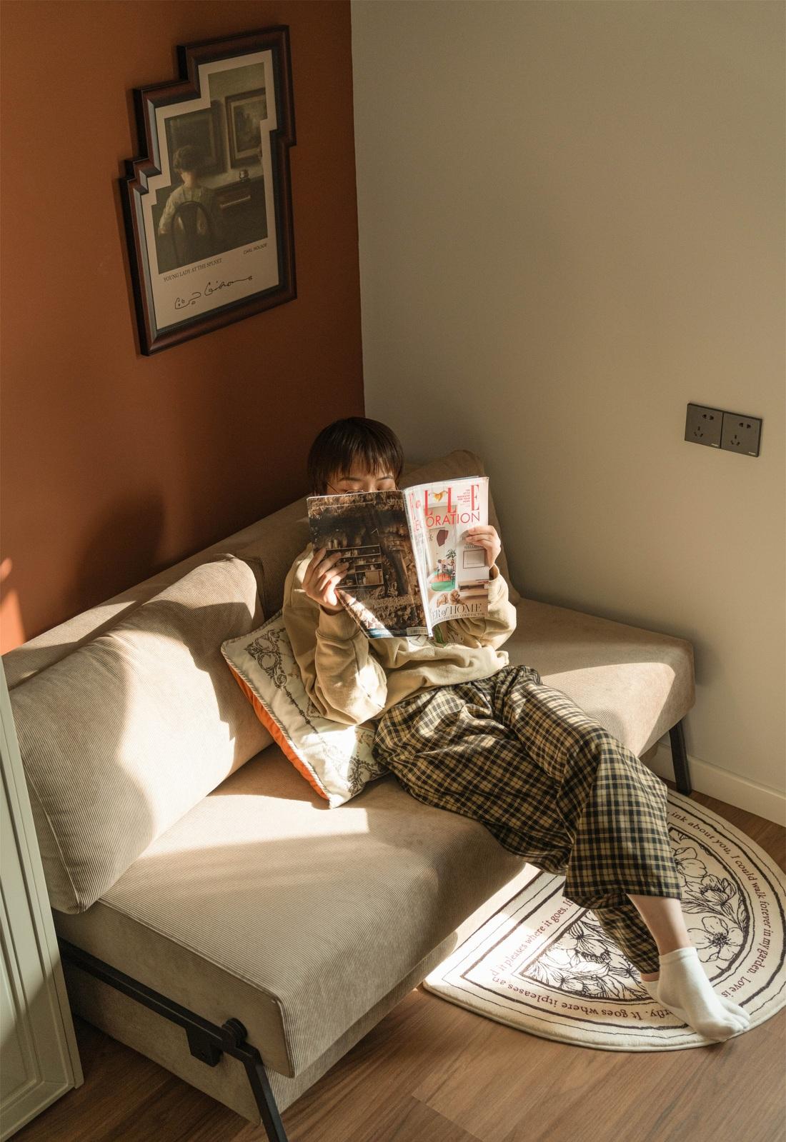 庄园浪漫 · 90 后海归女孩的复古精致小两室公寓设计-26