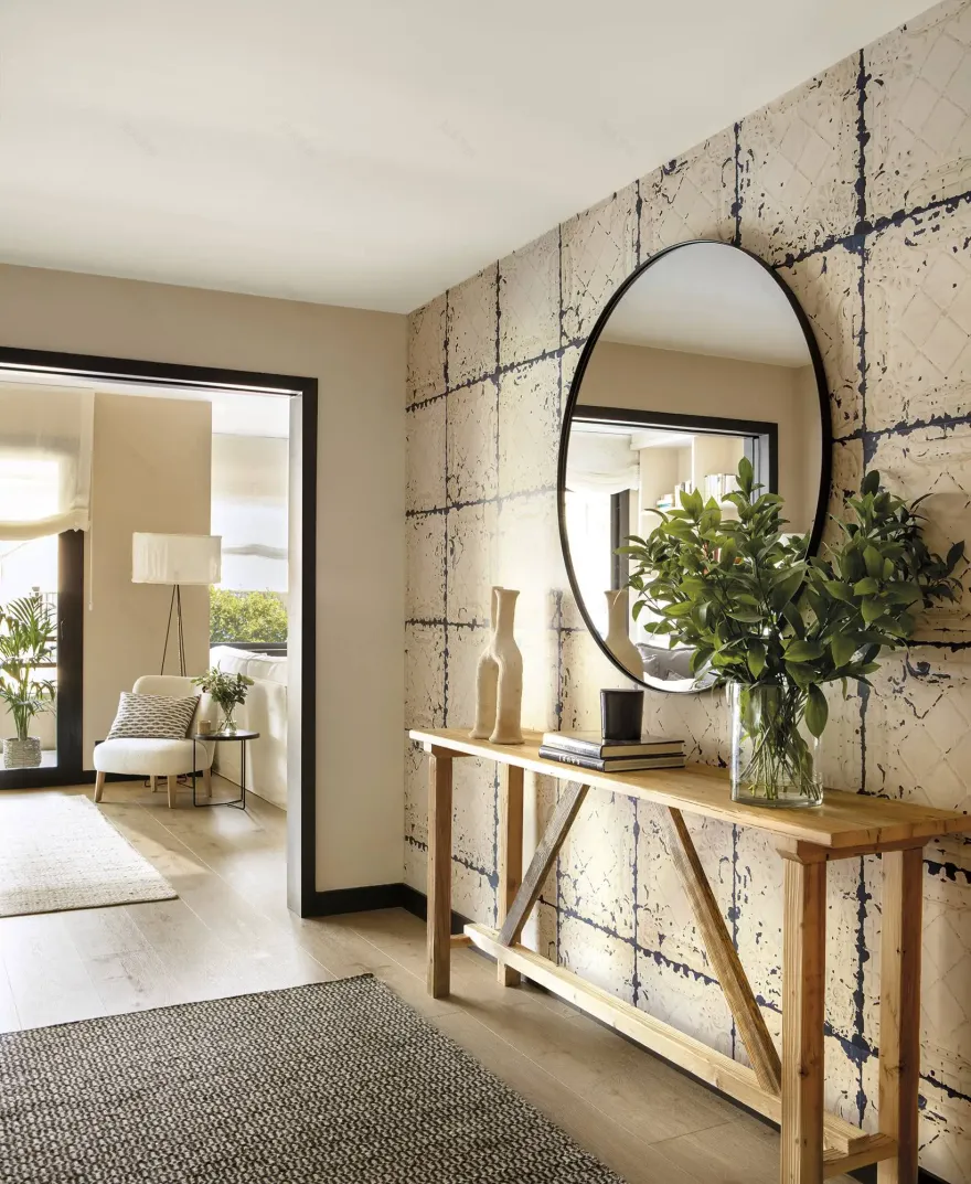 巴塞罗那现代优雅公寓设计-1