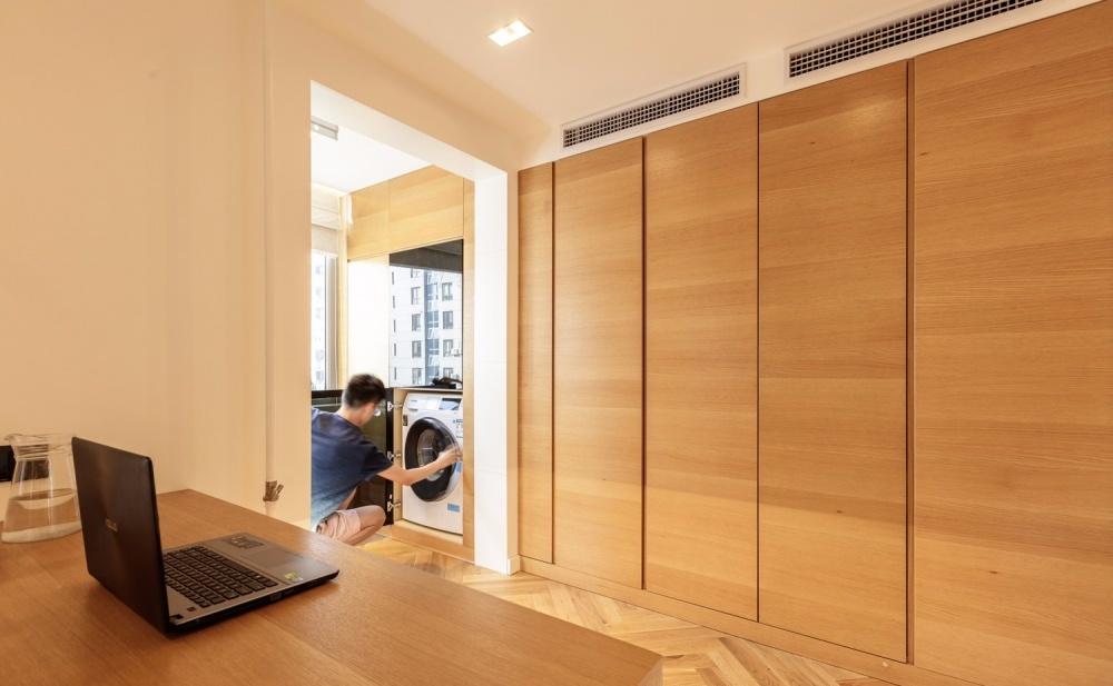 潘小阳 118 平旧房改造,无主灯照明++ 超强收纳-34