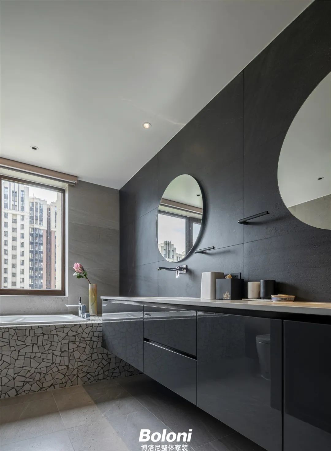 万橡府现代简约风，220㎡空间诠释不老时尚-71