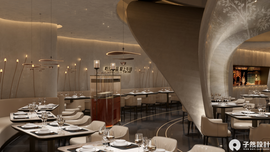 尊品牛排·万象城店丨中国南昌丨子然设计-32