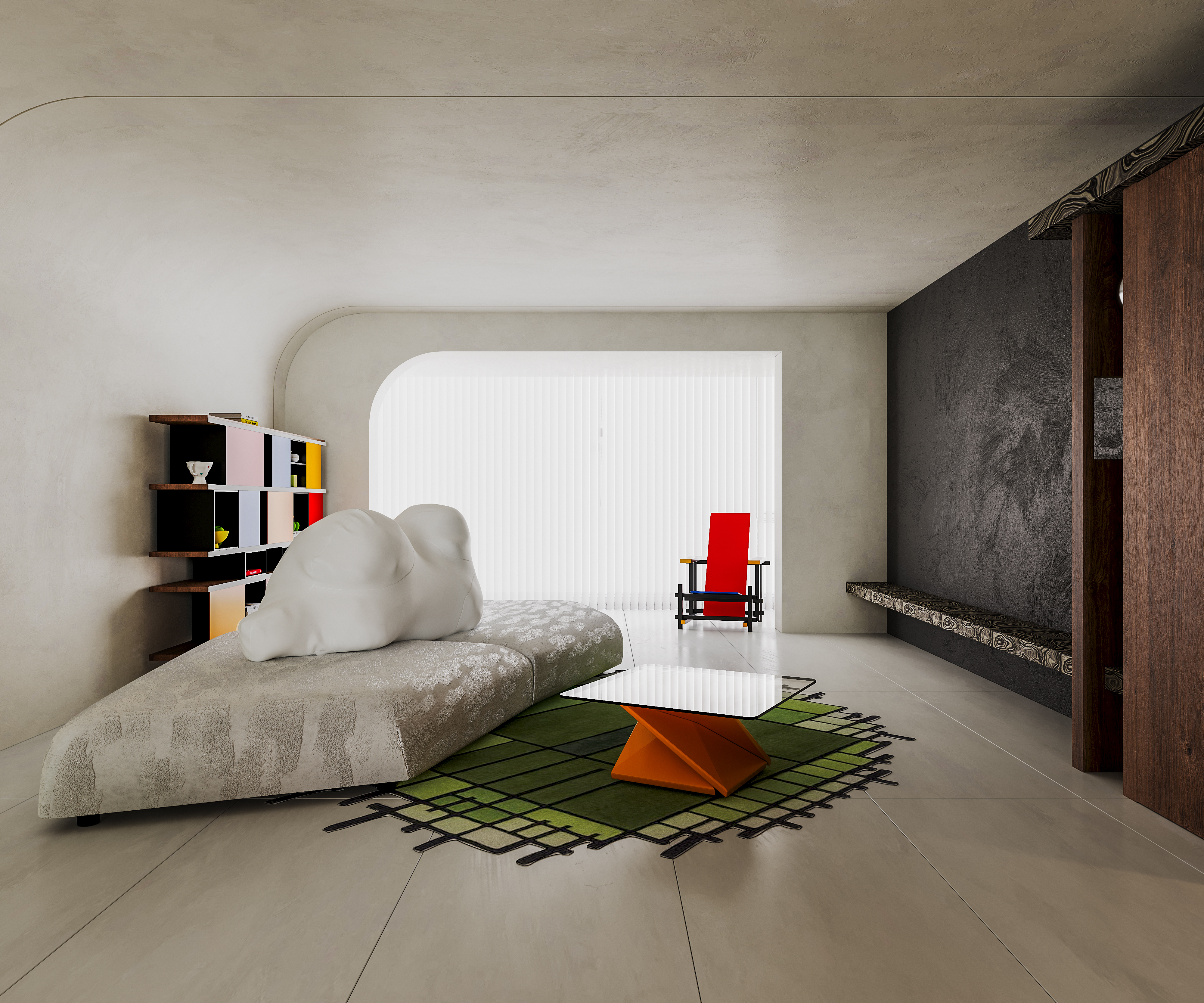 舍于 | 原创 点缀蒙德里安的故事-1