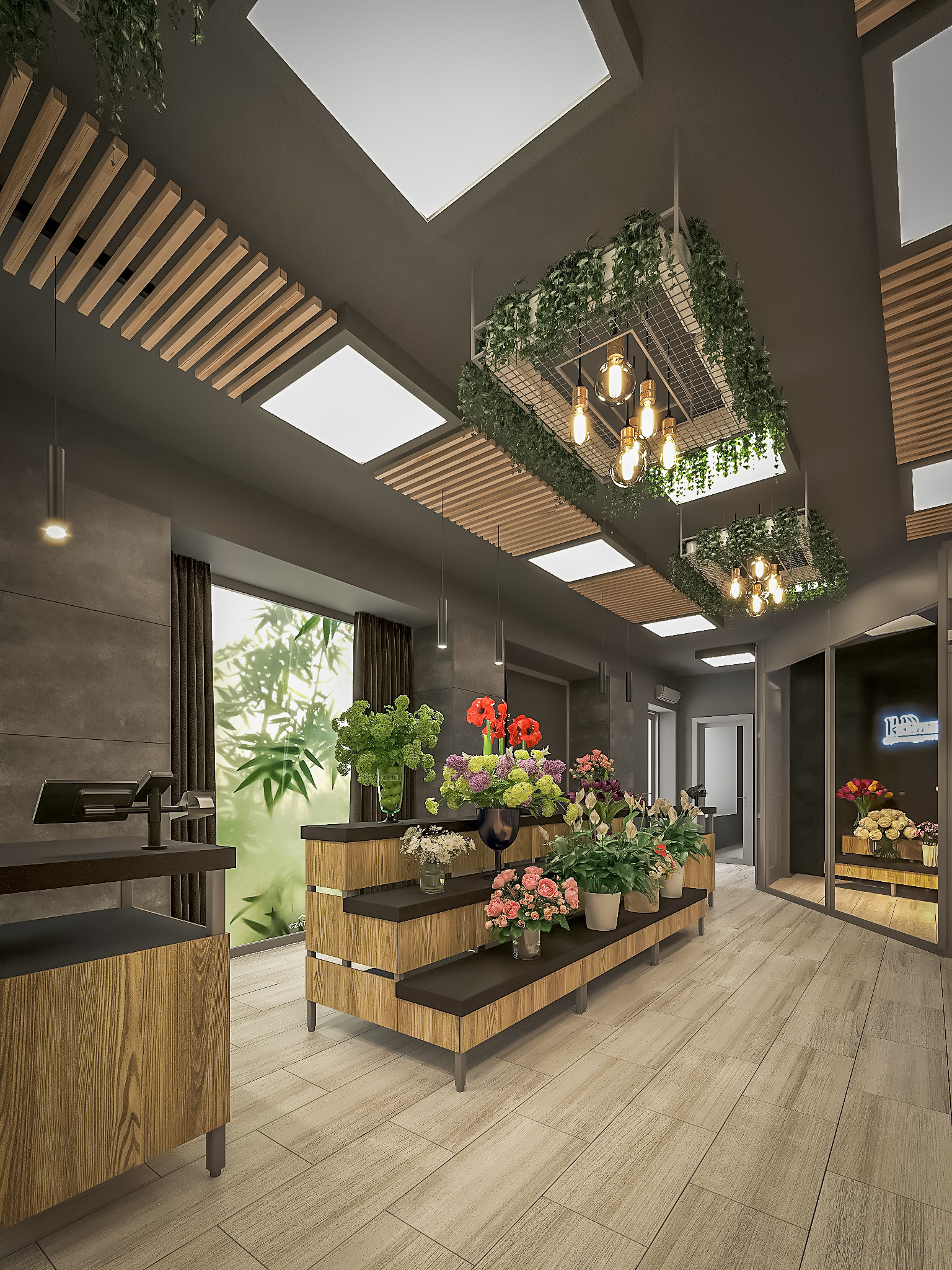 Kvity 花店室内设计丨俄罗斯莫斯科丨Planar Architecture 设计工作室-9