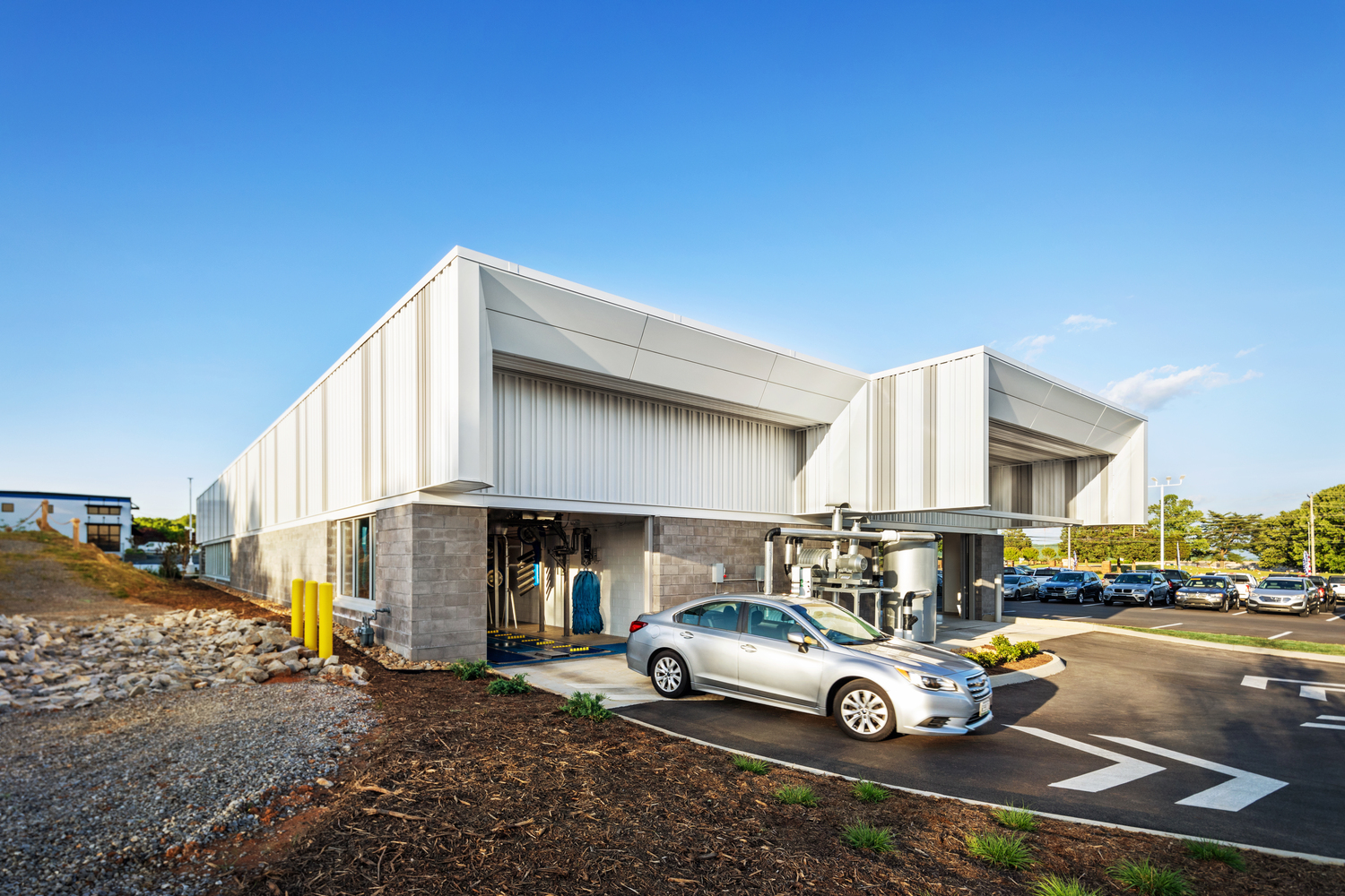 美国 Harper Auto Wash 建筑丨BarberMcMurry Architects-11