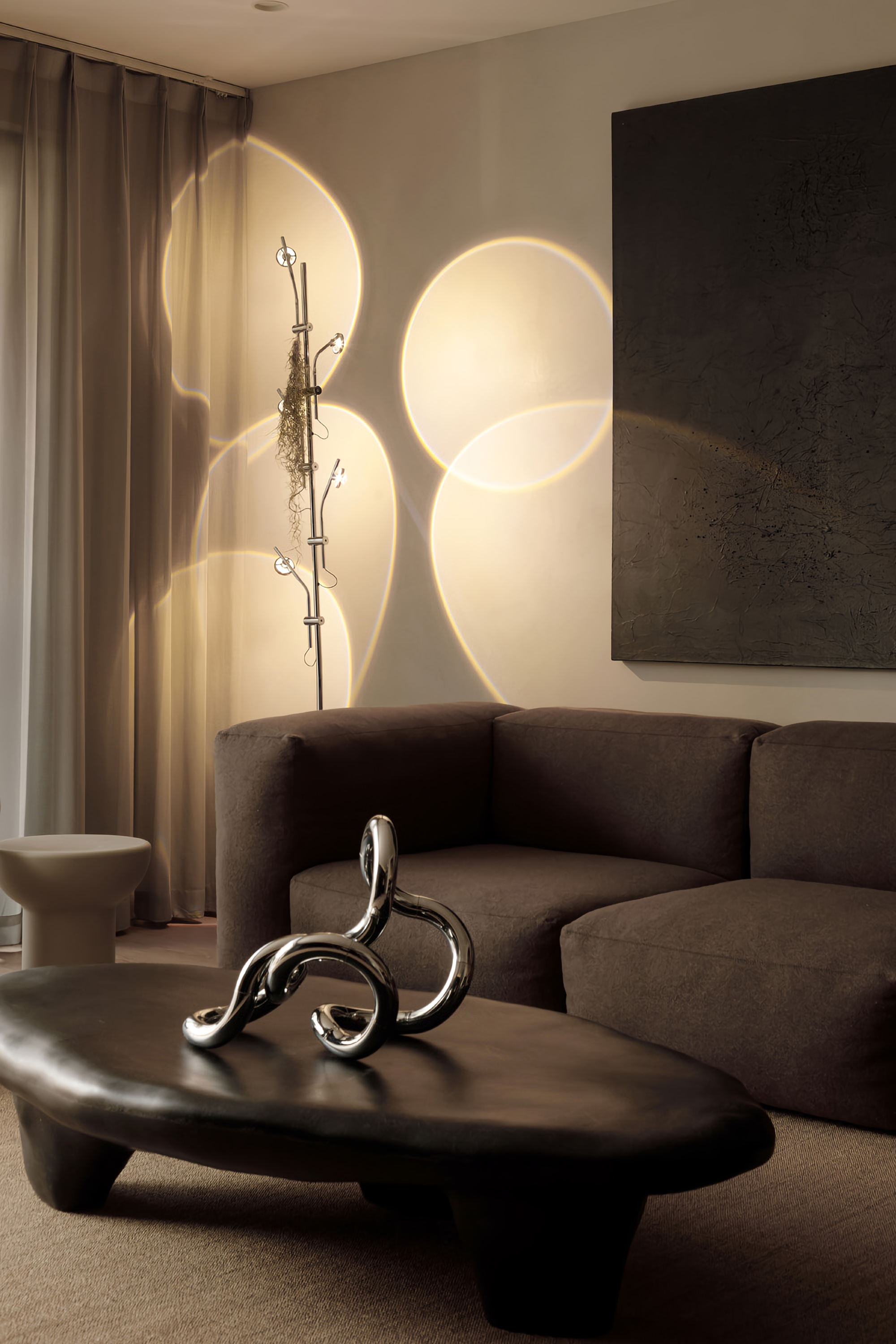 黑金色调的家丨中国北京丨NOTHING DESIGN-4