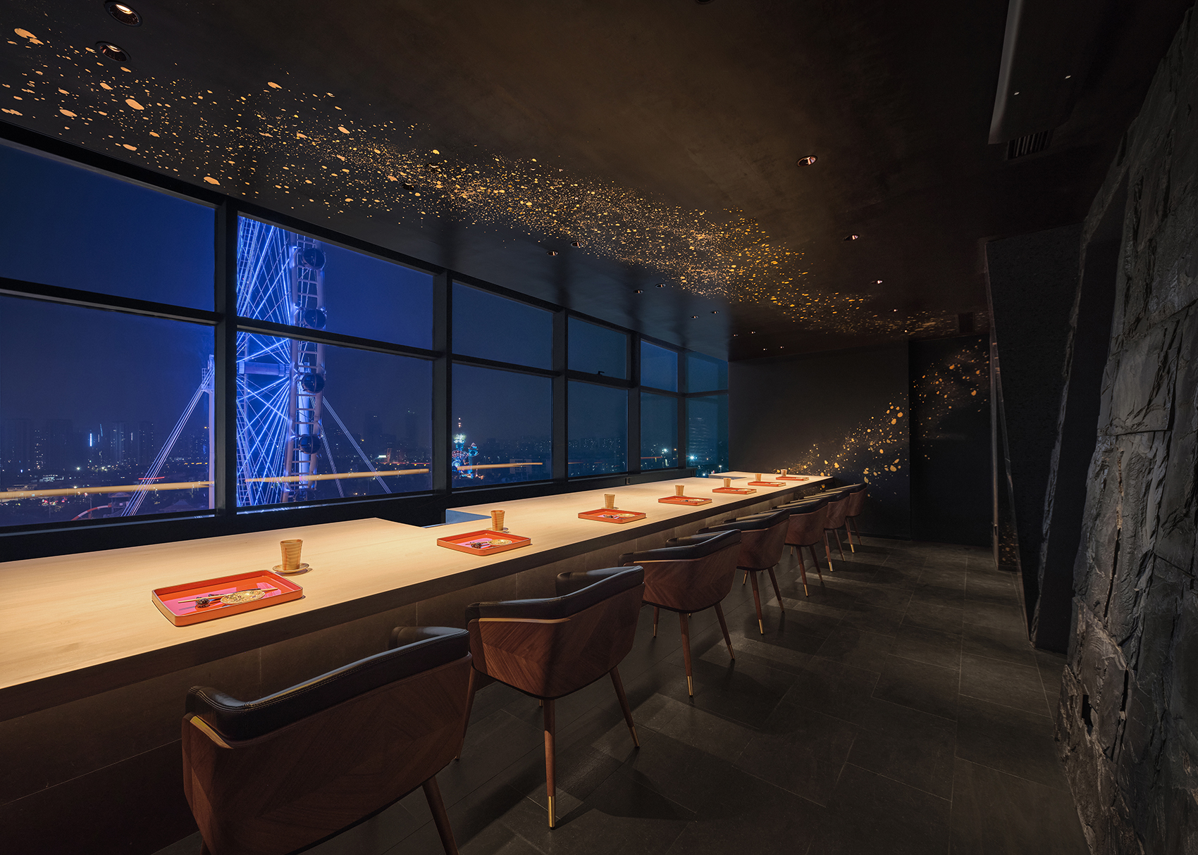 CLOUD ECHO 寿司酒廊丨中国佛山丨堤由匡建筑设计工作室,北京鸣意品牌设计有限公司-20