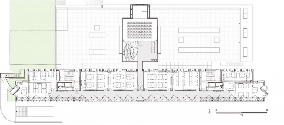 克莱蒙费朗建筑学院教学楼,法国,du Besset – Lyon-18