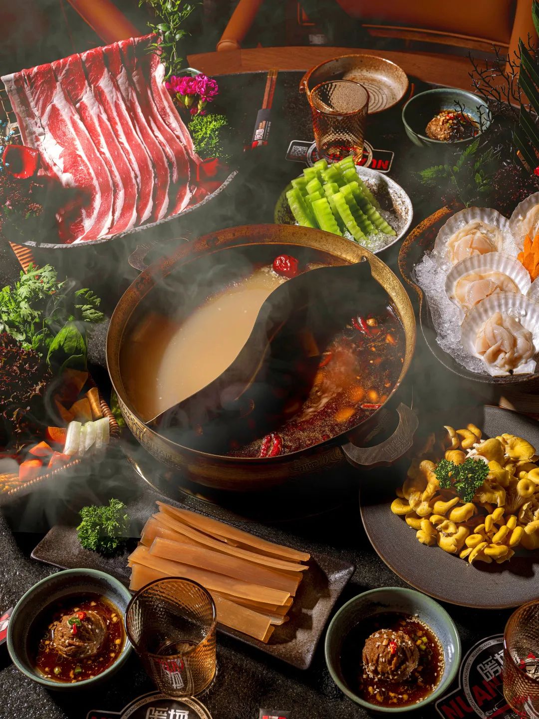 暖场火锅丨中国沈阳丨派克齐(PKQ)空间设计机构-62