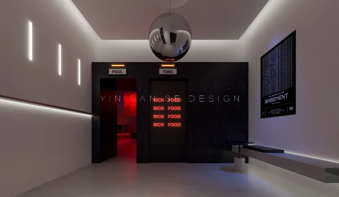 未来乌托邦 · 朋克风酒吧设计丨贾玲娟-10