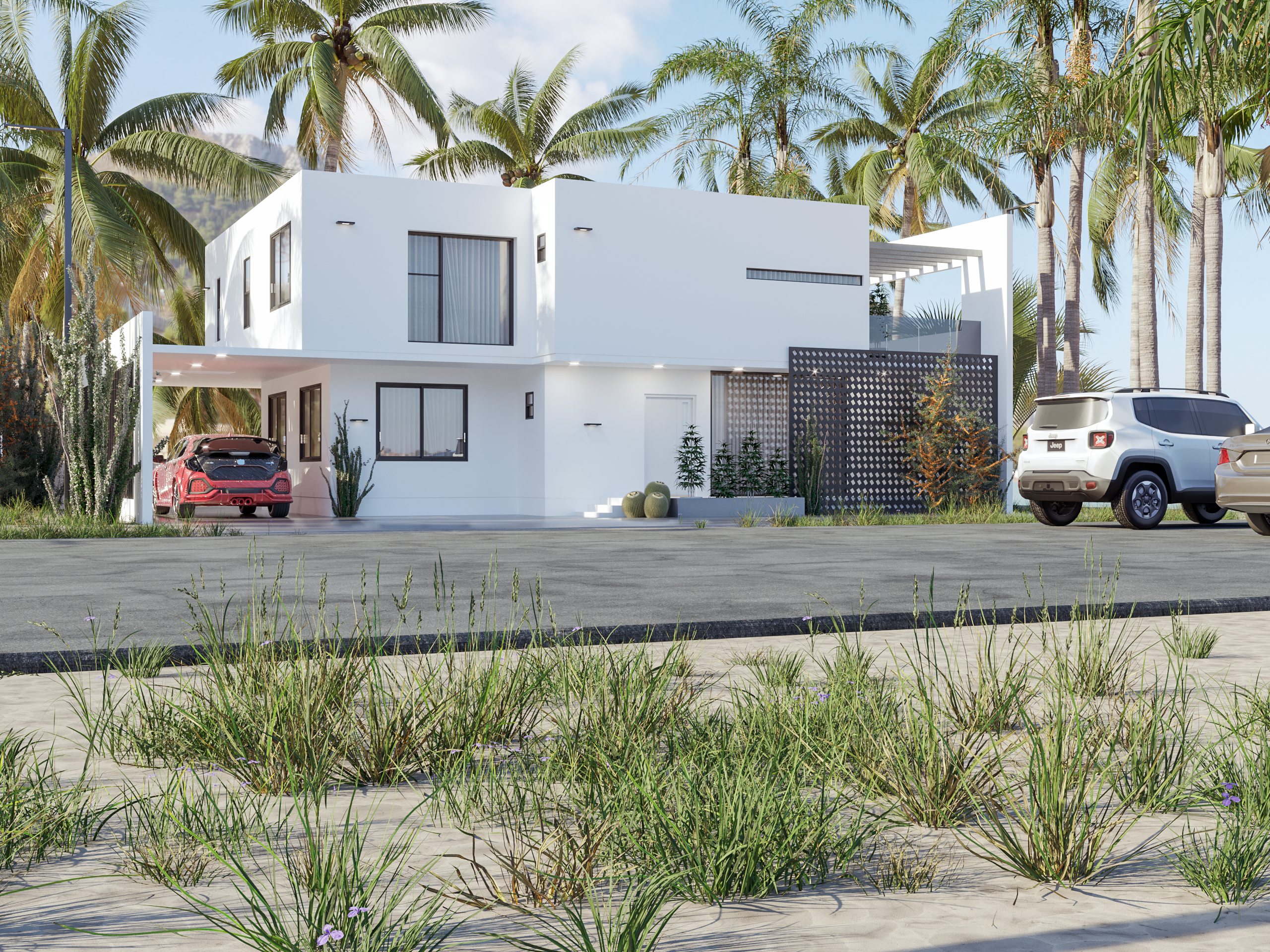 海滩别墅概念-3