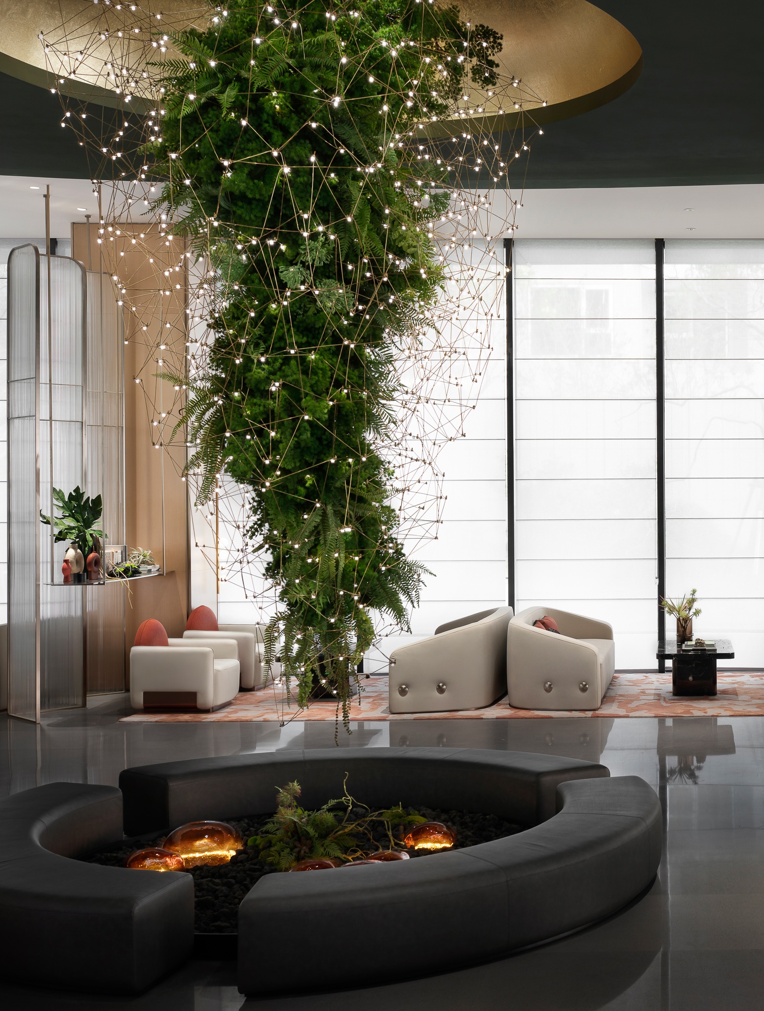 西安招商雍澜湾售楼处丨中国西安丨布鲁盟设计-35