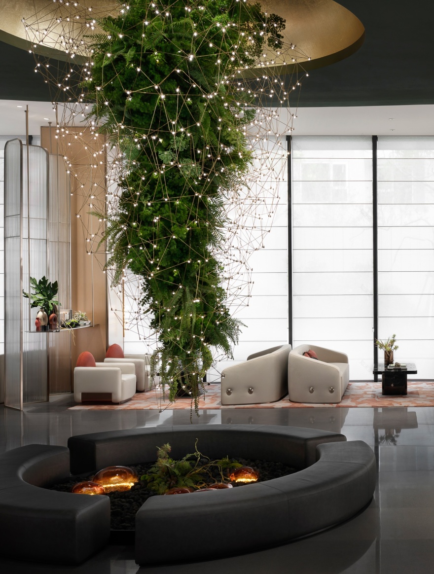 西安招商雍澜湾售楼处丨中国西安丨布鲁盟设计-35