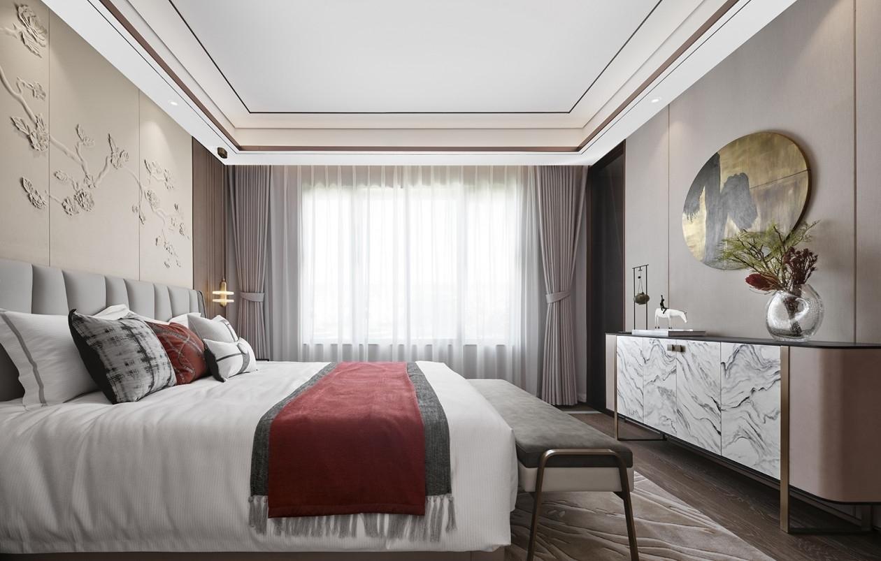 中梁西宁鎏金雲玺样板间丨中国西宁丨几朵设计-17