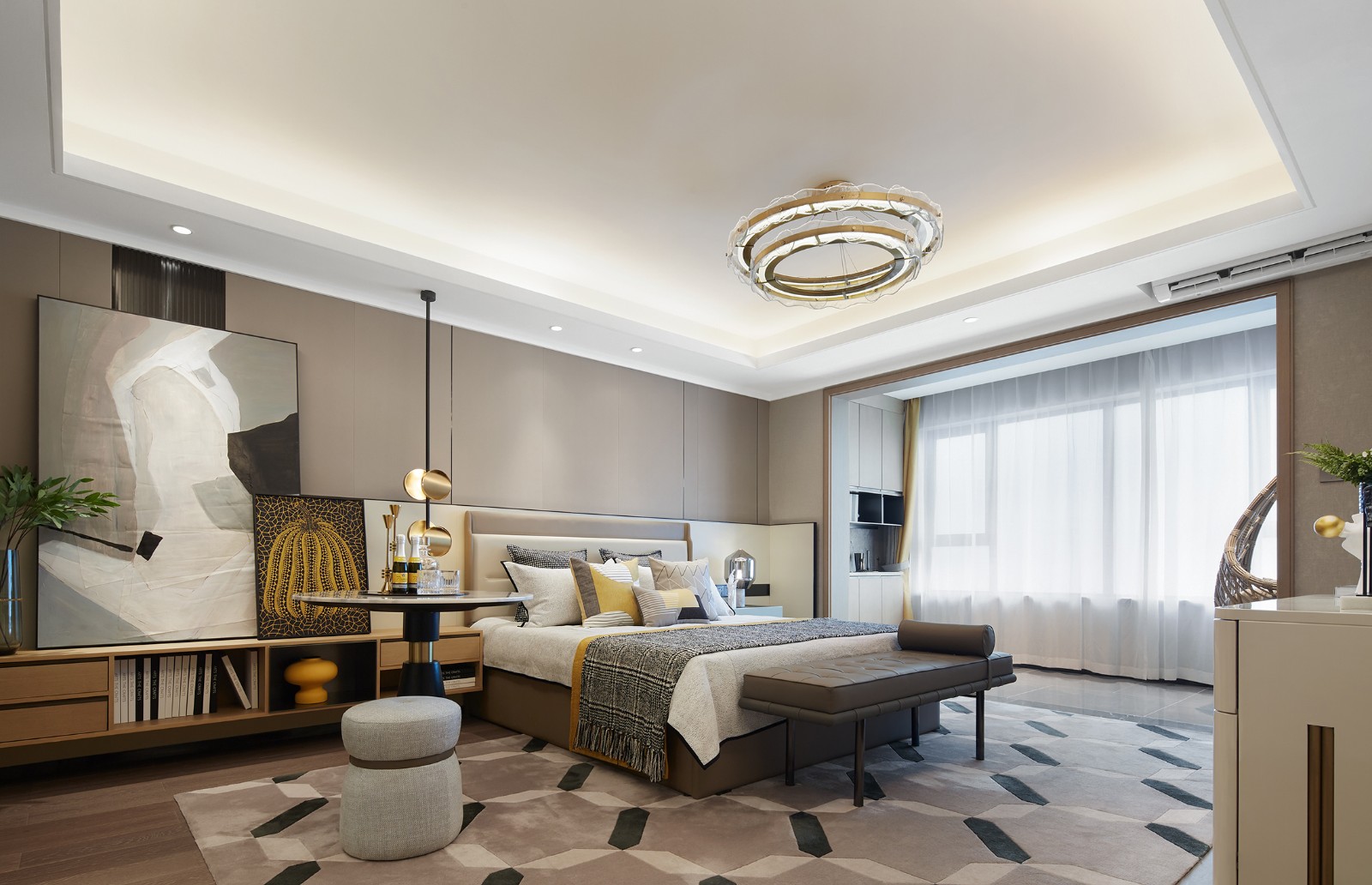 安阳云顶样板间丨中国安阳丨石间设计-21