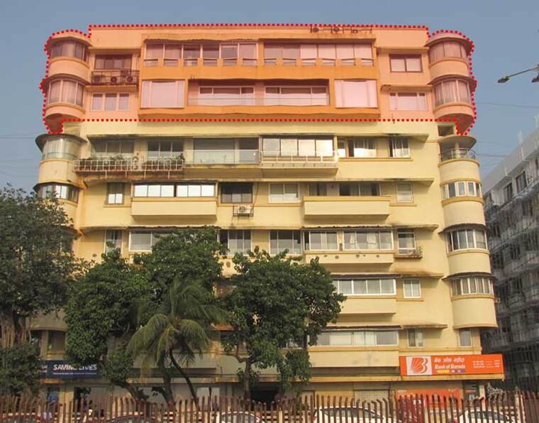 孟买滨海大道和椭圆草坪等地建筑加层项目丨印度-68