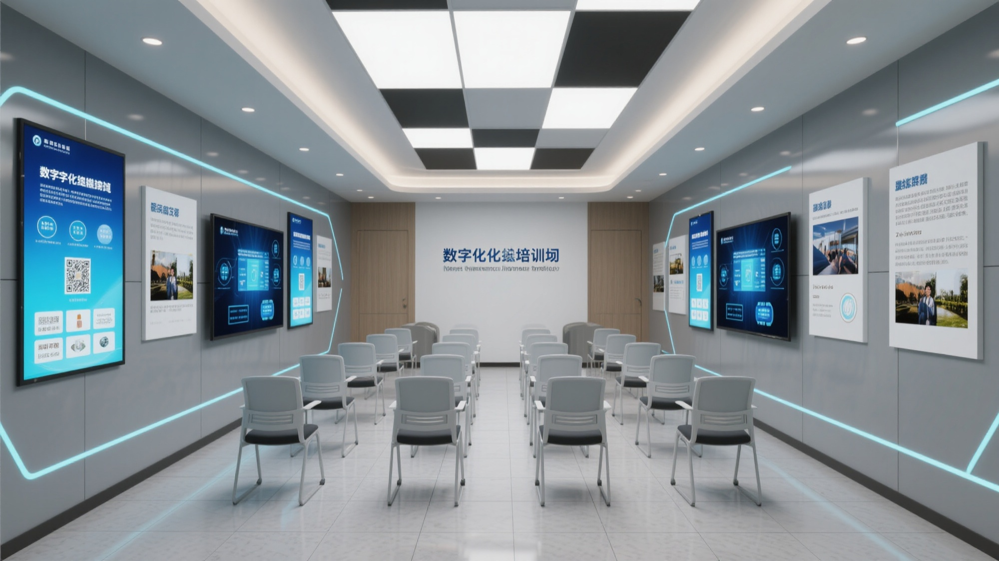 一些办公室会议室展示空间-13