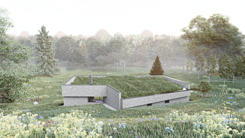 Petrovaradinu现代窑洞住宅设计丨Metfer projekt-19