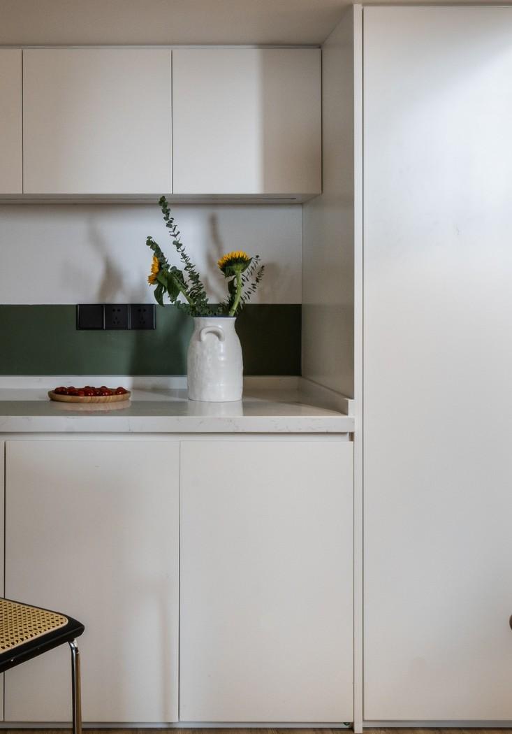 王一樹打造 76㎡中古风理想居所,优化空间动线与收纳-49