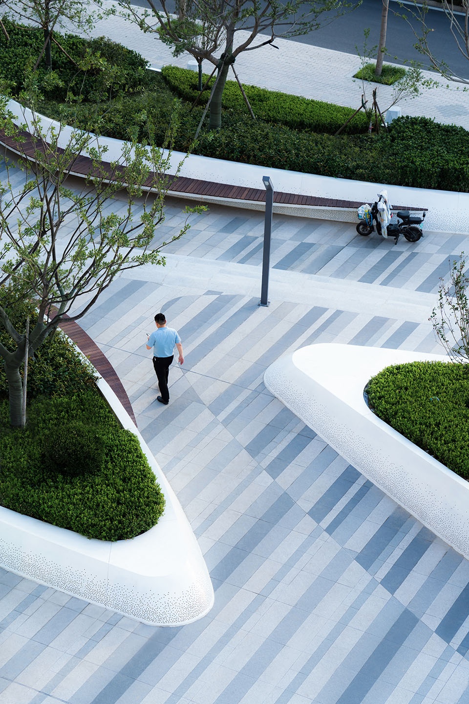 潍坊风之广场丨中国潍坊丨HID翰地景观-38