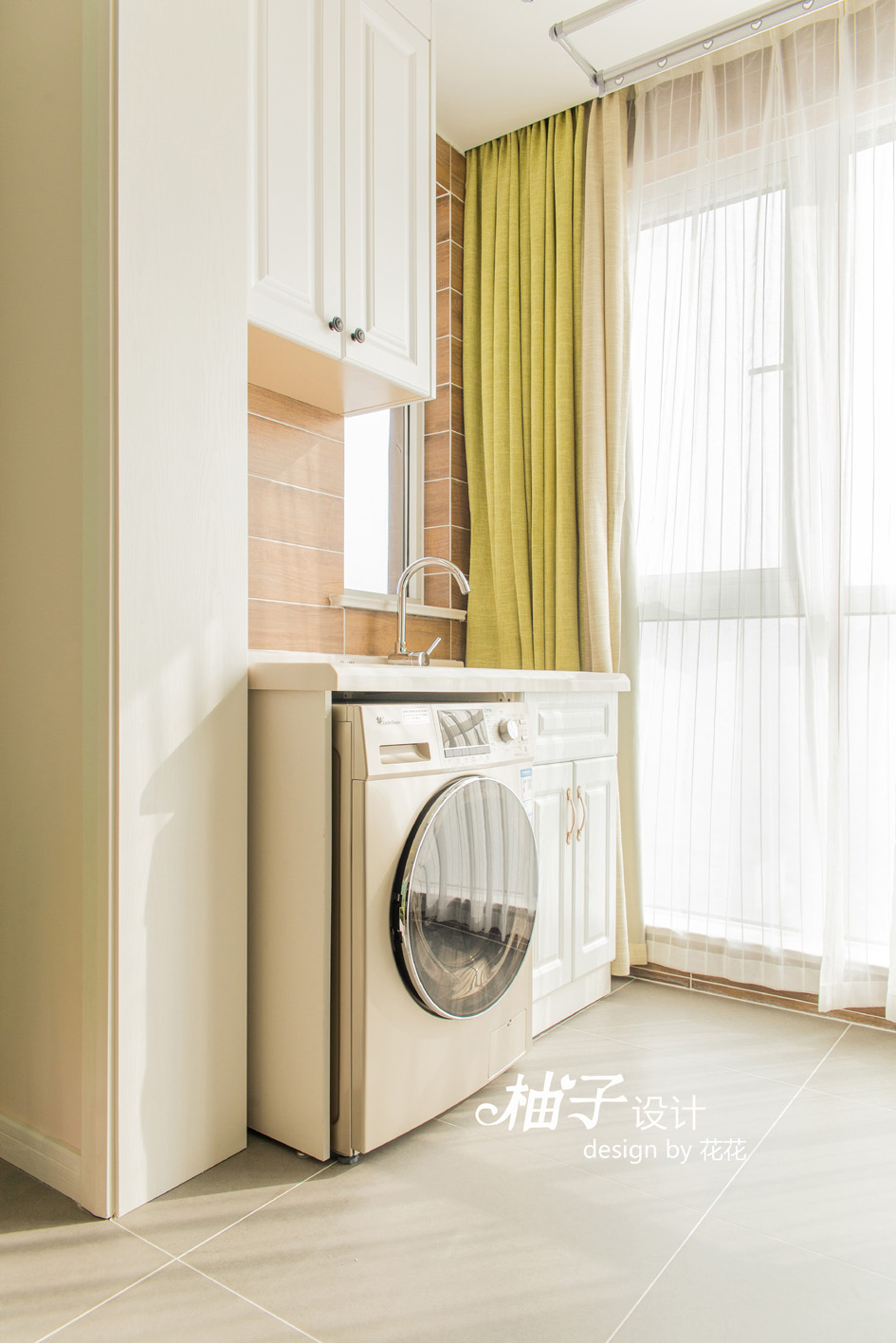 柚子空间设计--苏龙苑90平--马卡龙遇见你                     -11