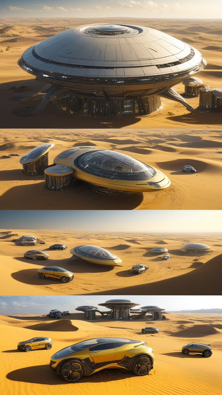 未来科技 荒漠之城-8