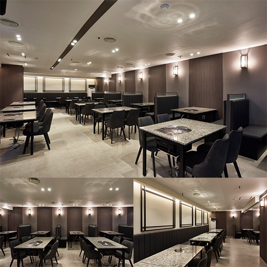 43 平米韩式餐厅 高贵氛围的室内设计-1