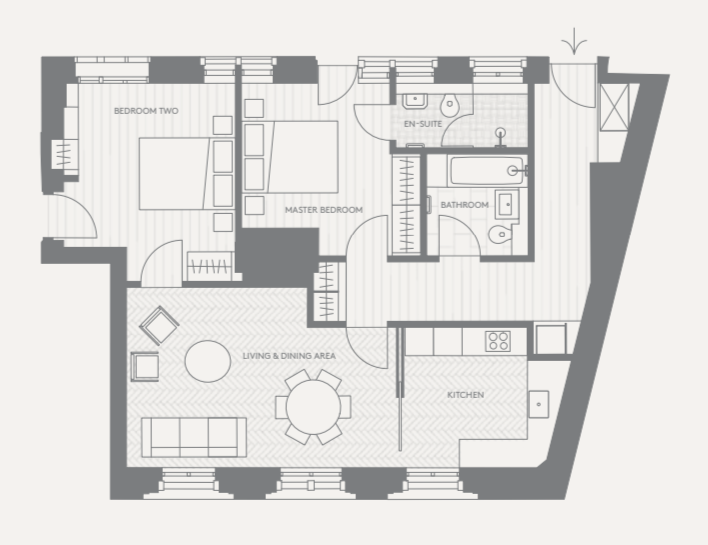 Westminster Fire Station 住宅楼设计丨英国-54