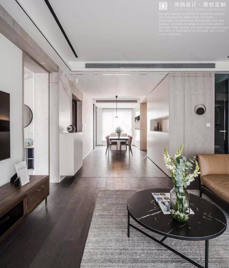 绍兴鸿鹄设计丨现代简约混搭风,优雅呈现高级感-16