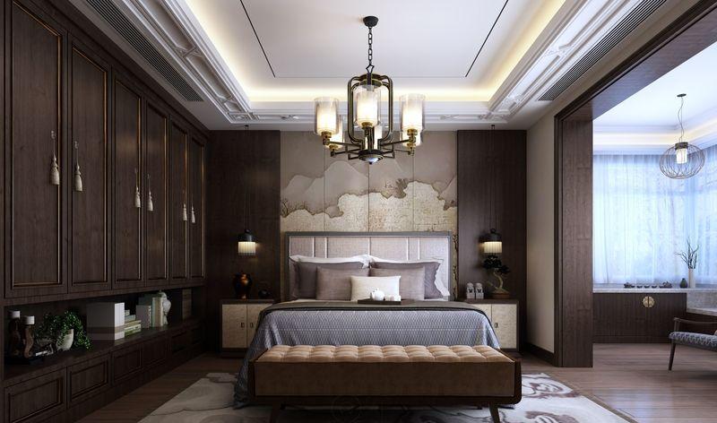 现代中式的对称美学——东方魅影双拼别墅设计-1