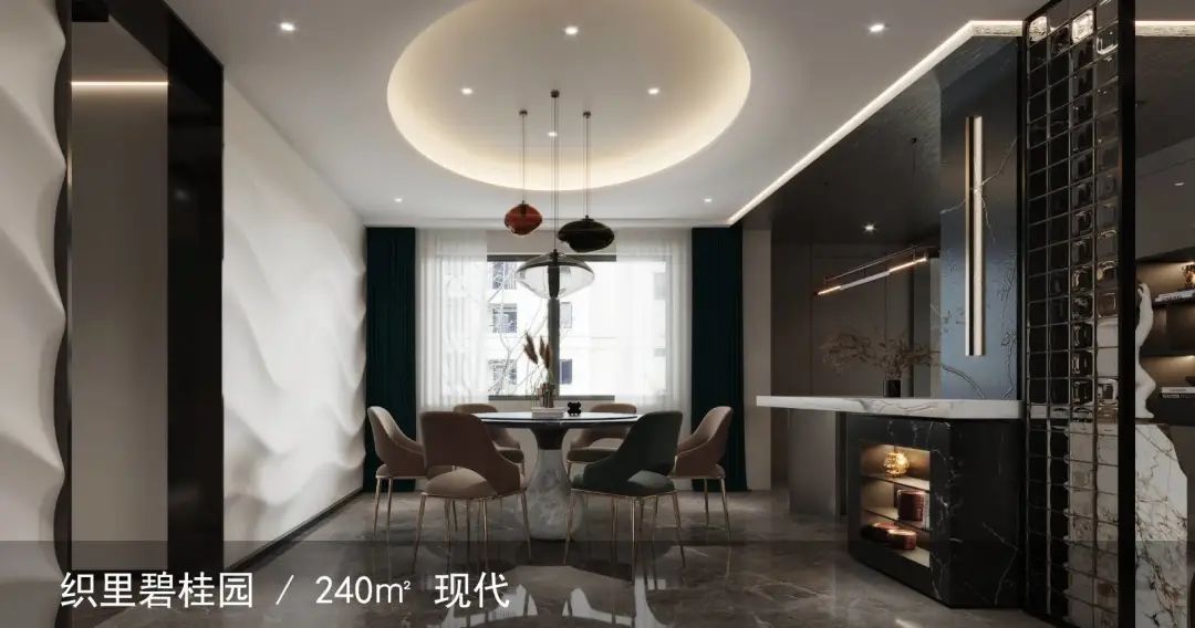 城市之光 · 现代简约的柔美设计丨潘林忠室内空间设计-52