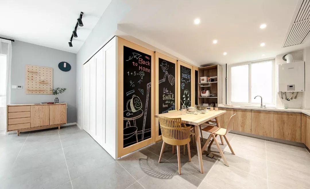 72㎡老破小改成“大平层”学区房  武汉邦辰设计-31