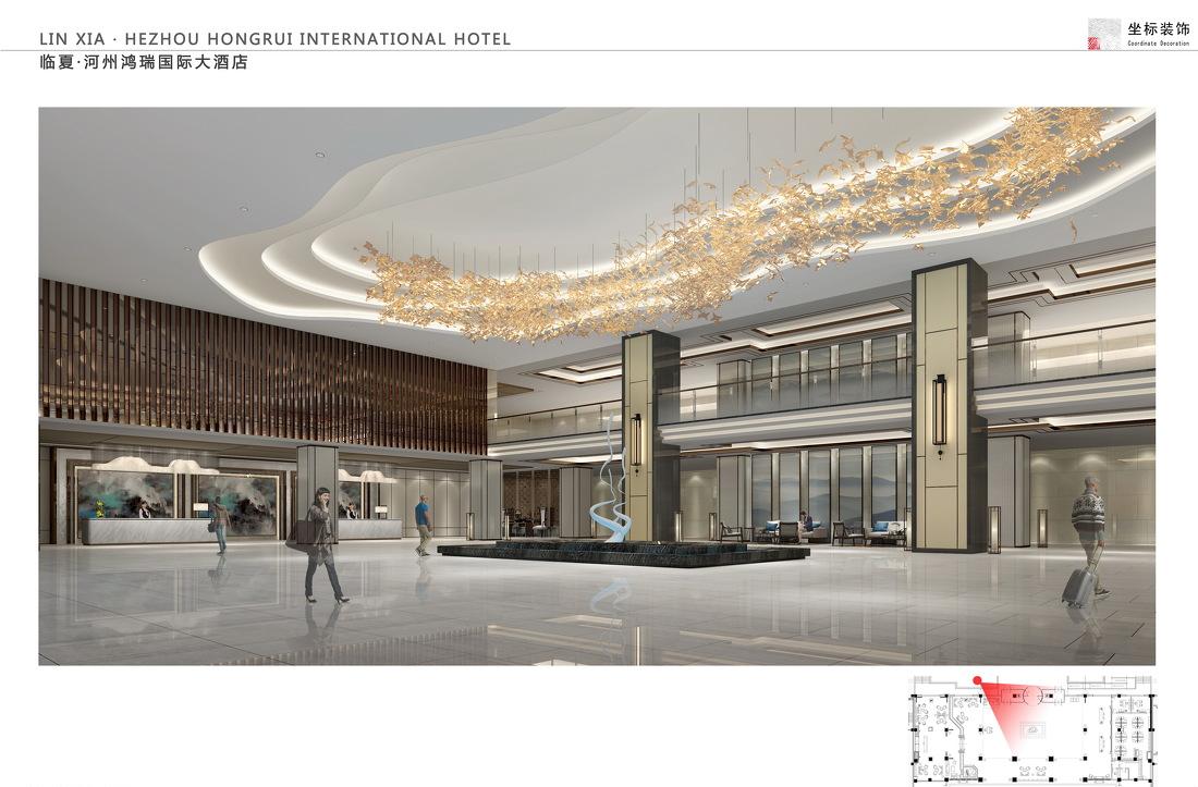 河州临夏鸿瑞国际大酒店室内设计-2