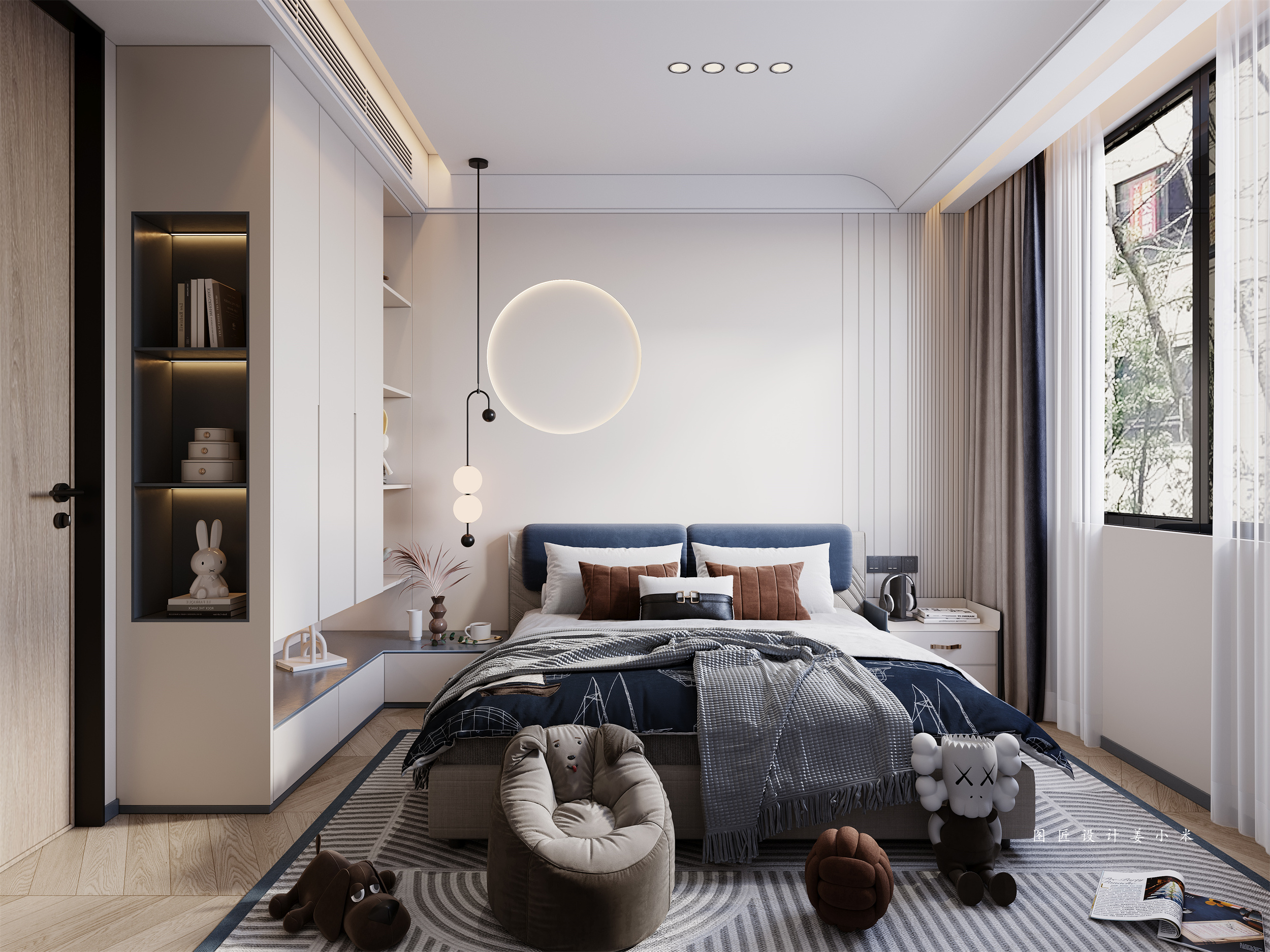 现代轻奢风设计，理想居所，简约与爱-4