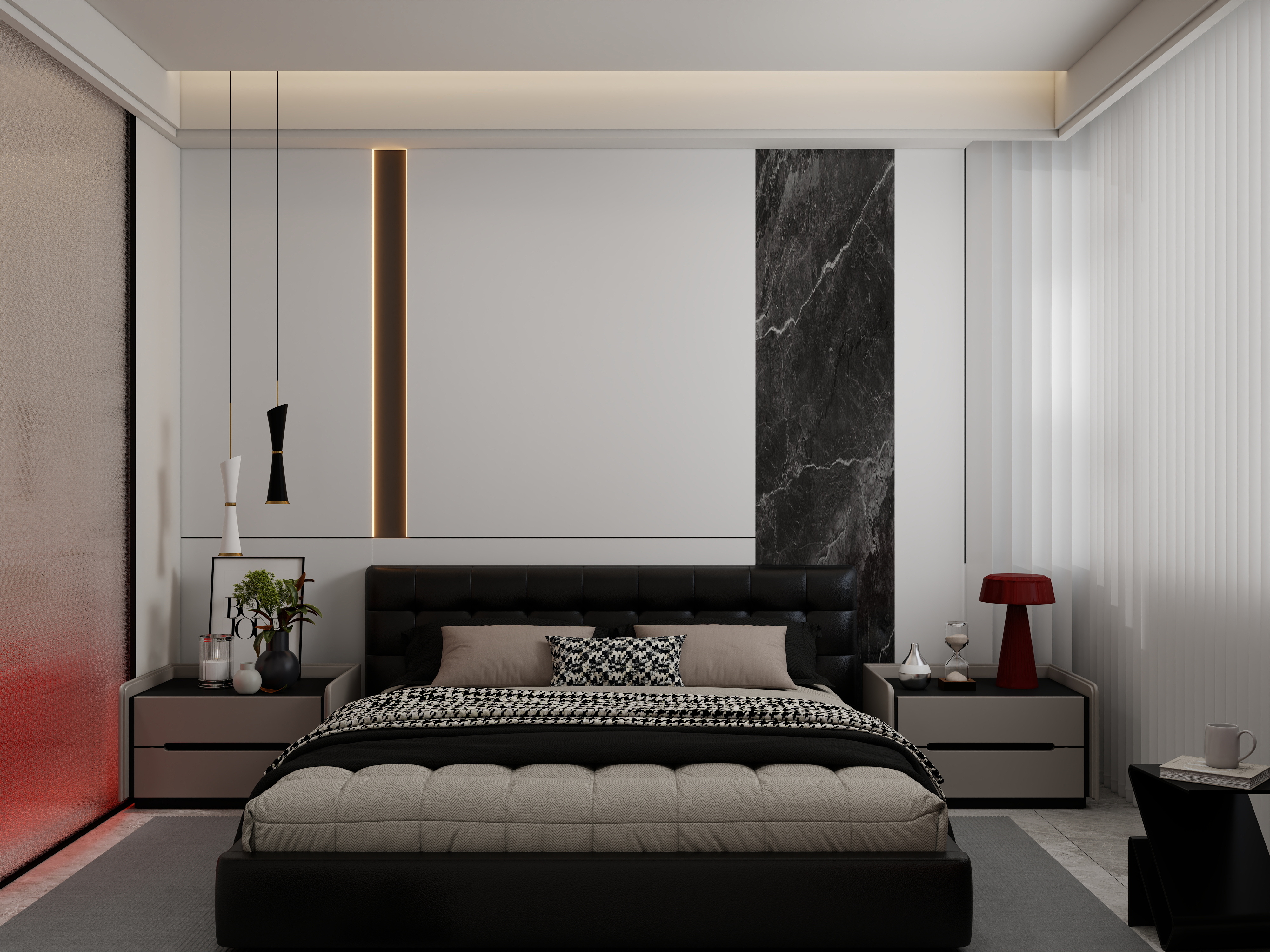 《星汇云城·墨白序曲》极简现代整装设计丨中国广州丨广州市至雅设计装饰工程有限公司-60