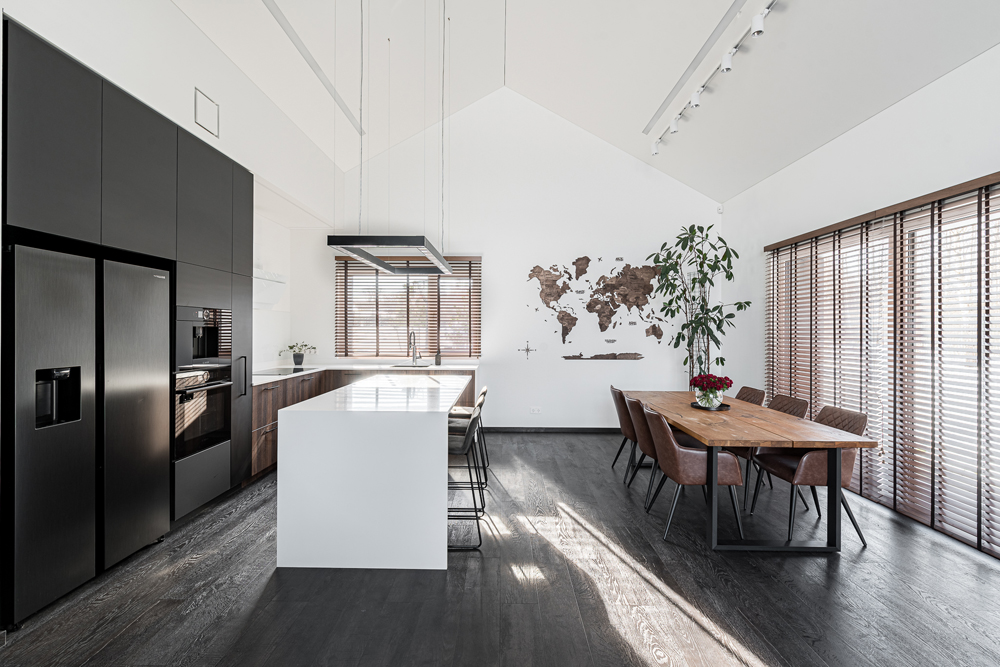 自然植物墙装饰的室内设计项目丨“室内工作室”（“Interjero lizdas”）-11