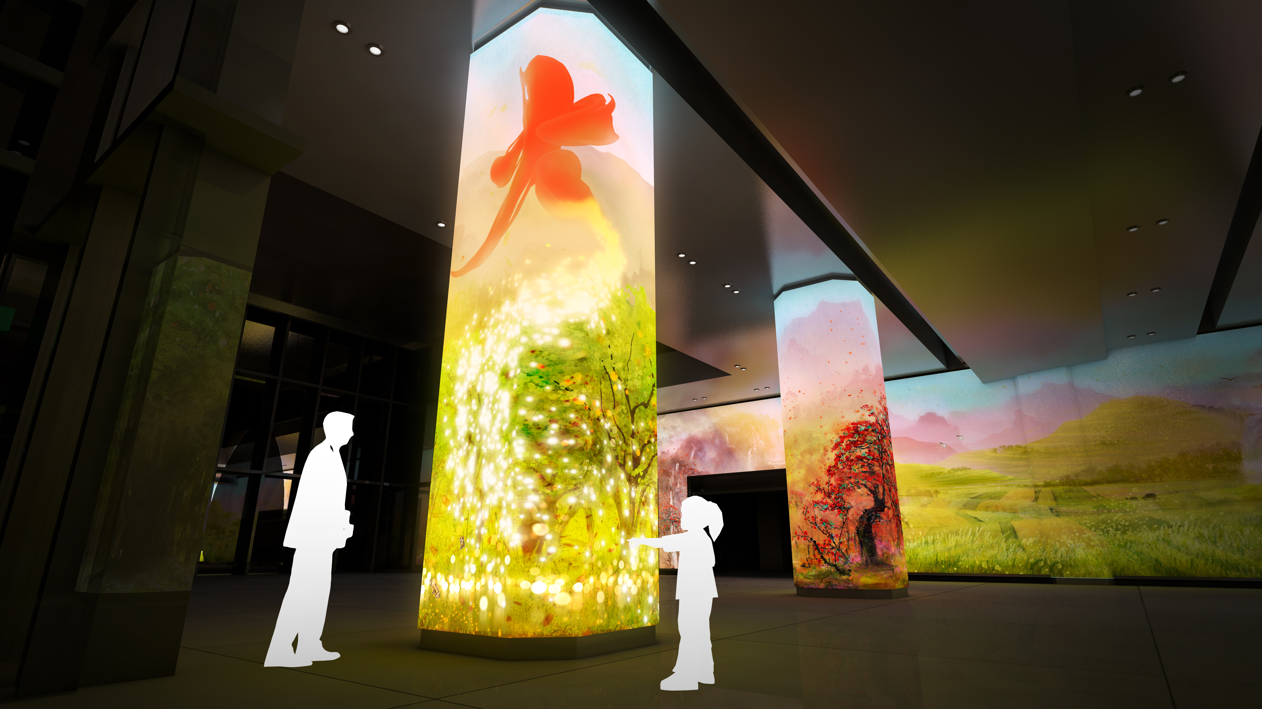 广州农商银行信合大厦大型艺术装置丨中国广州丨橙果设计-6