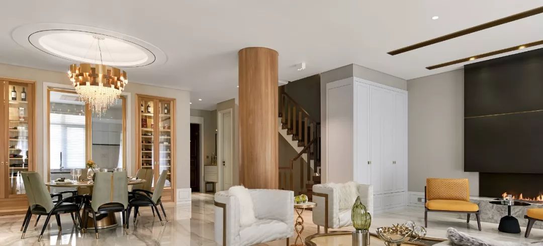 450㎡别墅私宅，现代轻奢诗意栖居-1