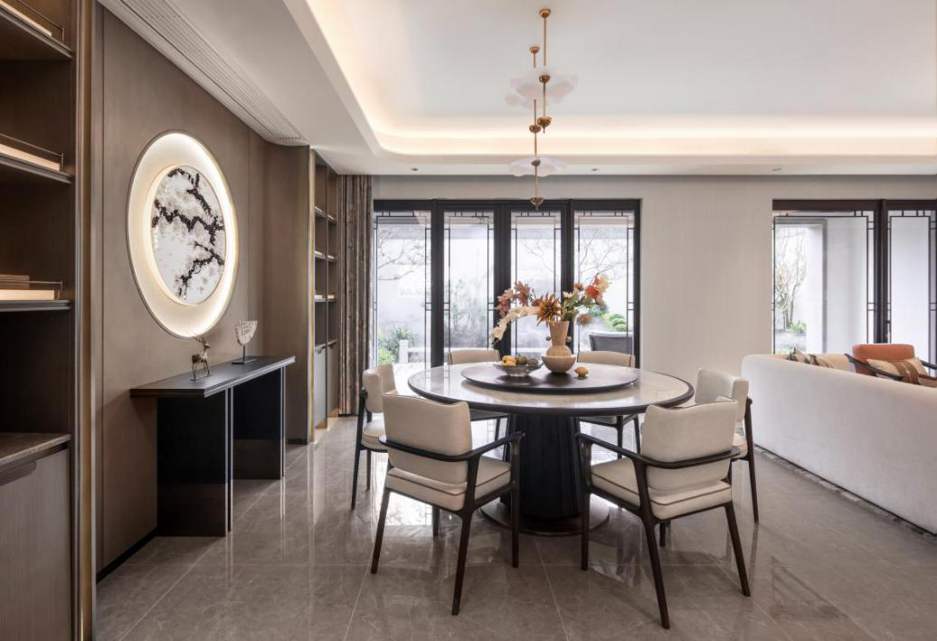 吴江春风湖滨下叠样板间丨柏恩(杭州)空间设计有限公司-25