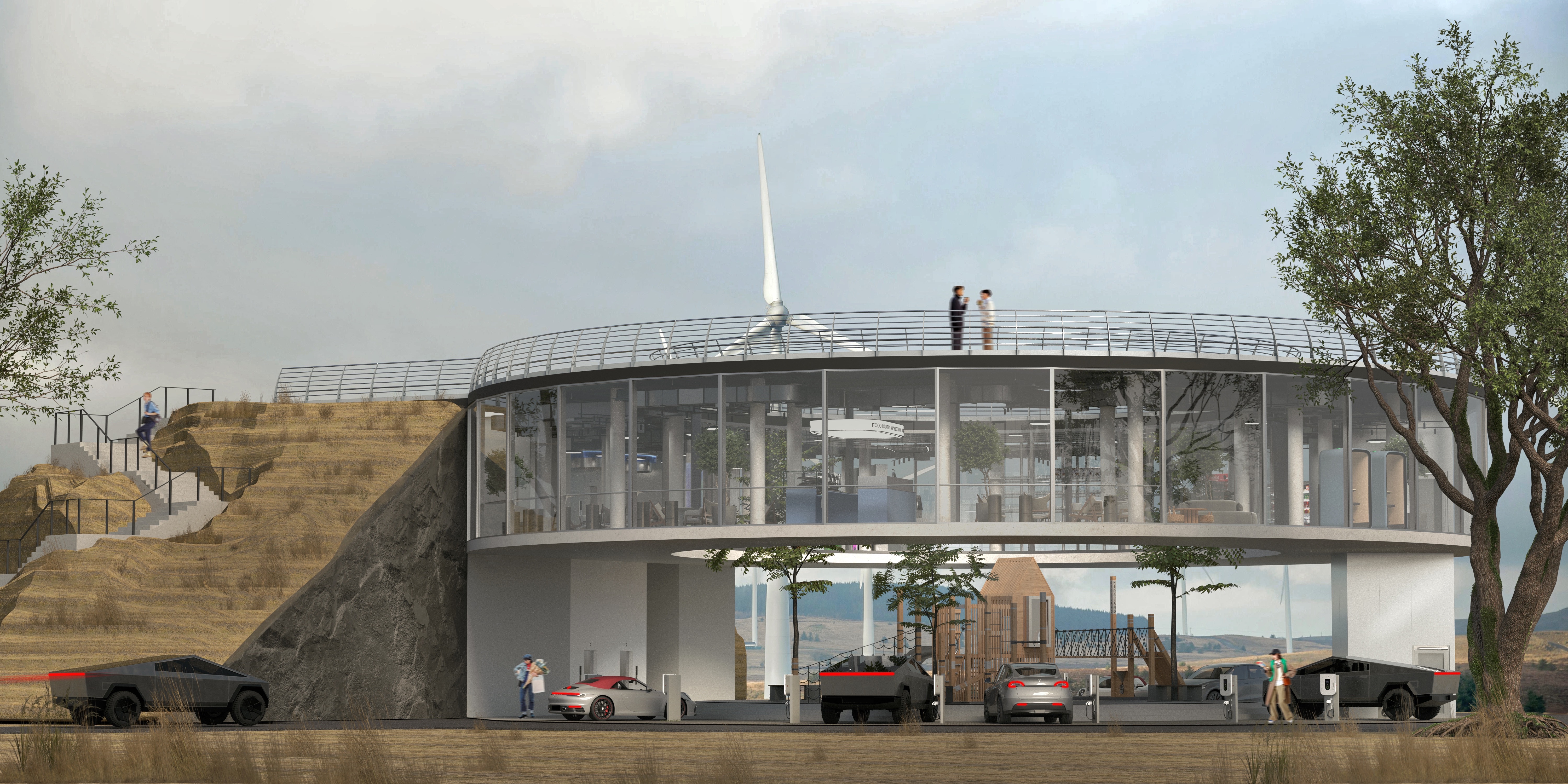 “360°” 电动充电站丨Maks Mulliar-35