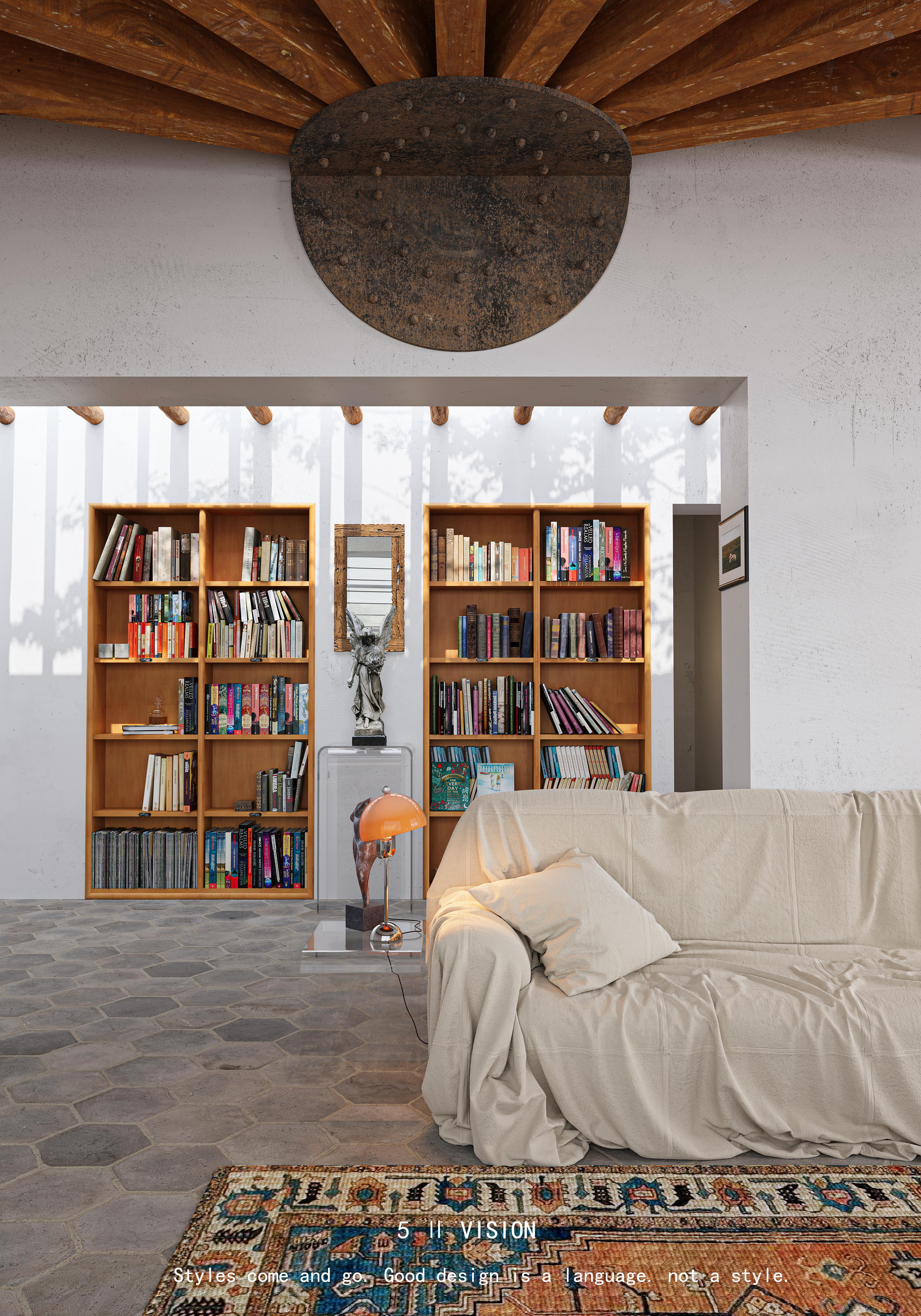 效果图软装色彩搭配练习-4